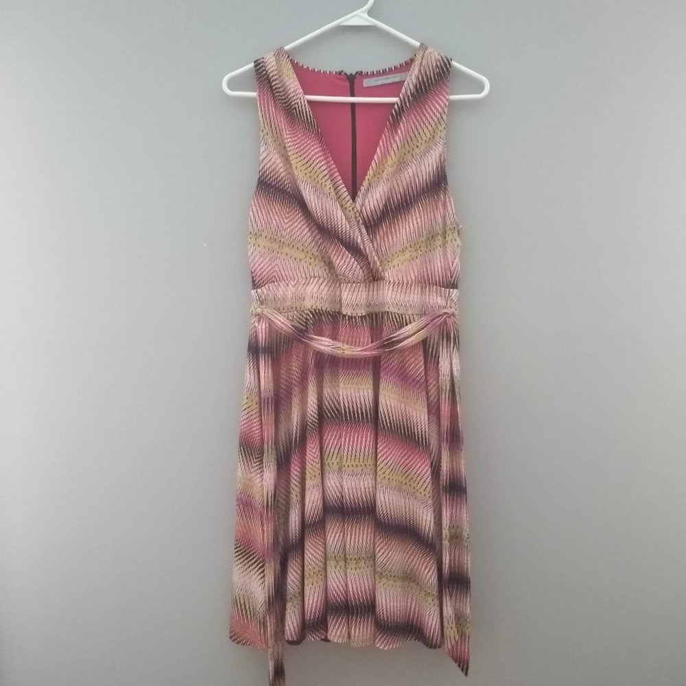 Flattering Marc New York faux wrap dress, size 12